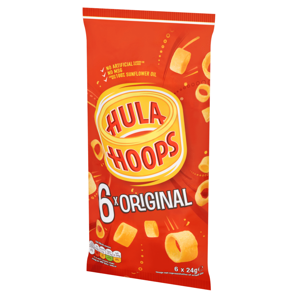 Hula Hoops Original 6 x 24g