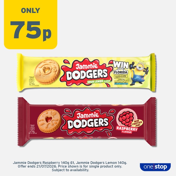 P5C – Jammie Dodgers