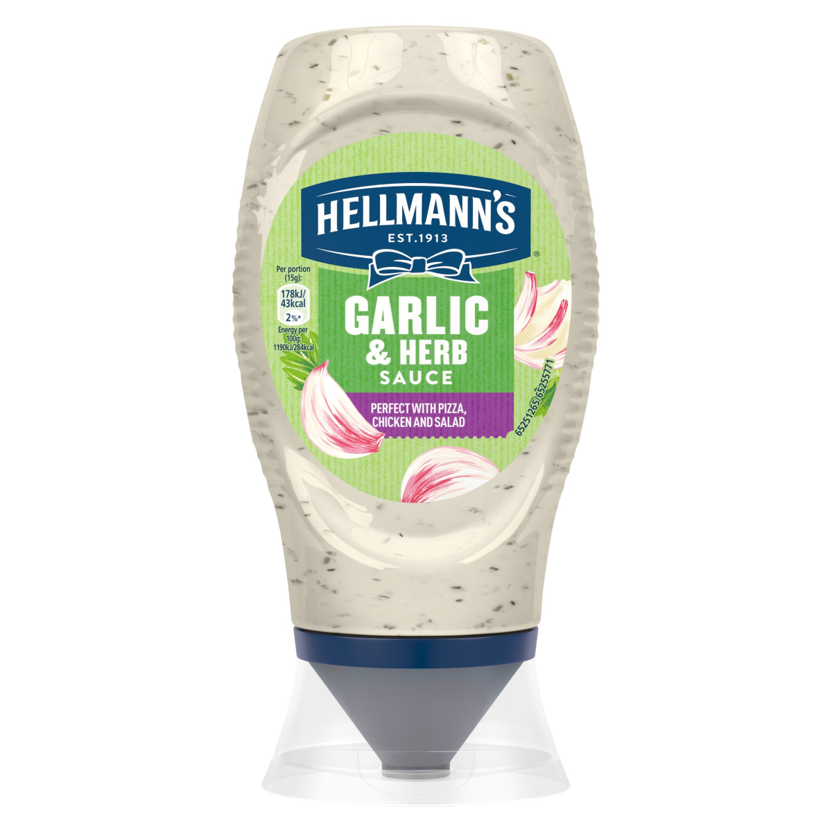 Hellmann’s Garlic & Herb Sauce 250ml