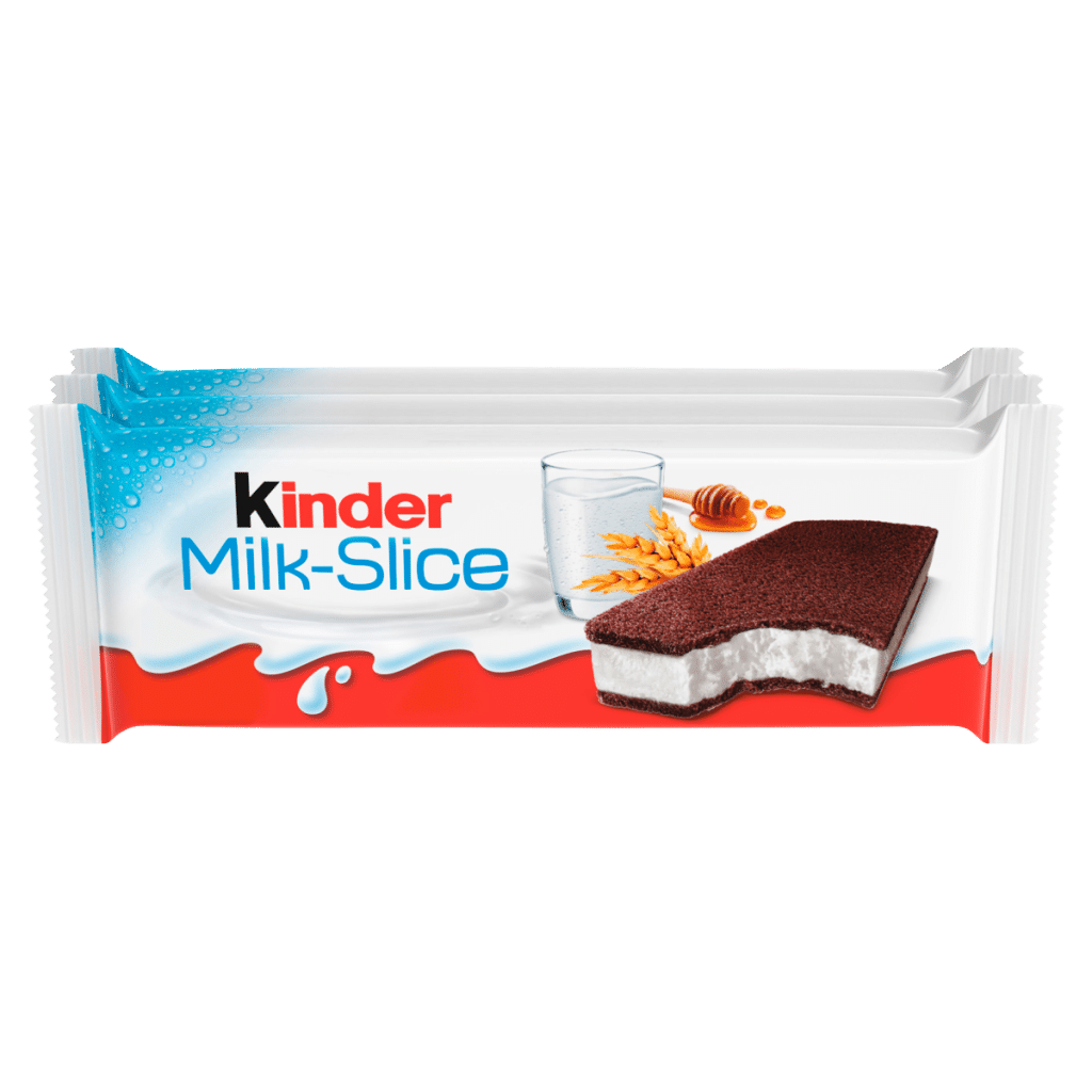 Kinder Milk Slice Chilled Treat Multipack 3 x 28g (84g)
