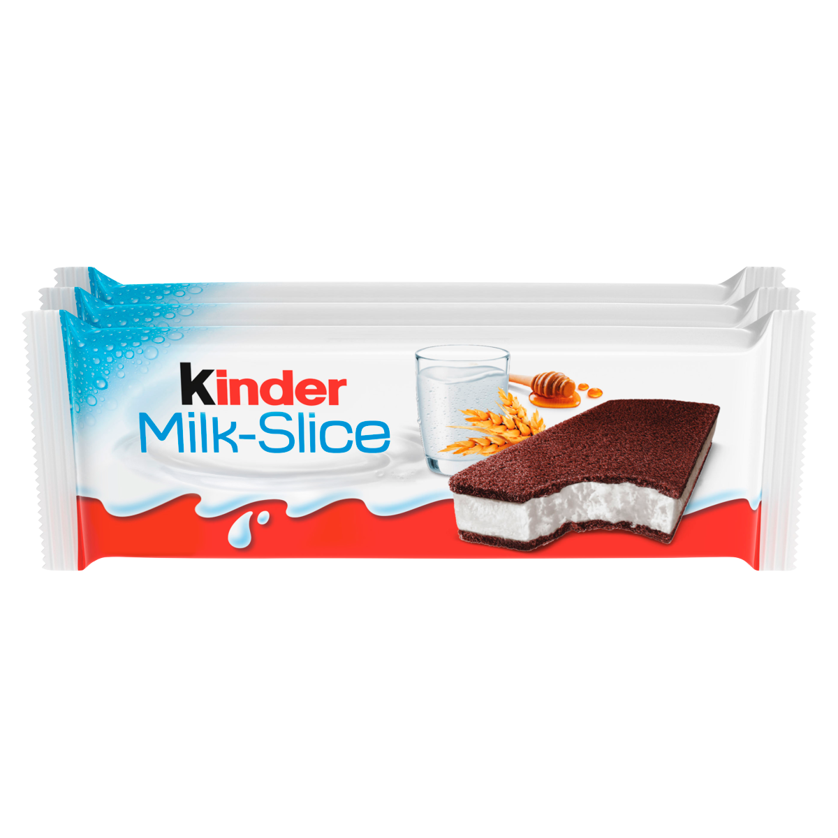 Kinder Milk Slice Chilled Treat Multipack 3 x 28g (84g)