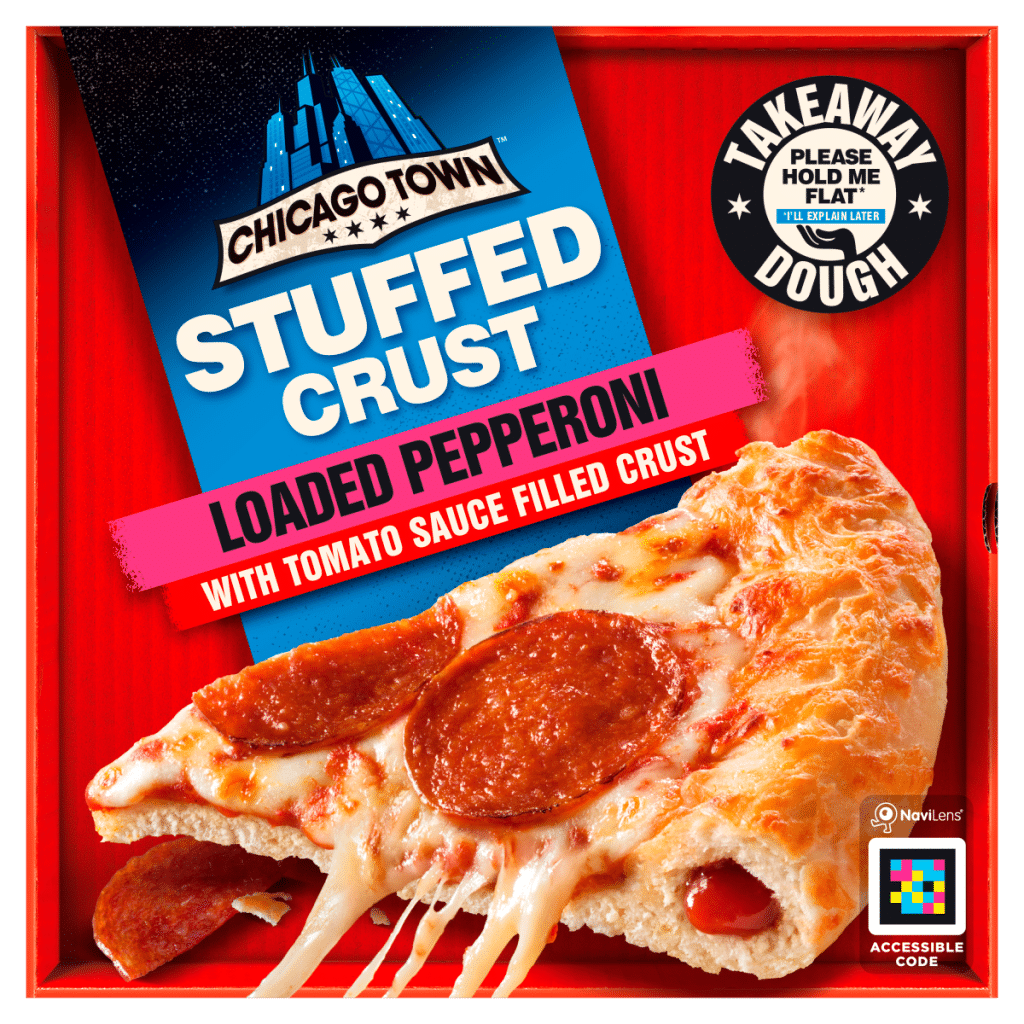 Chicago Town Stuffed Crust Loaded Pepperoni Pizza 490g
