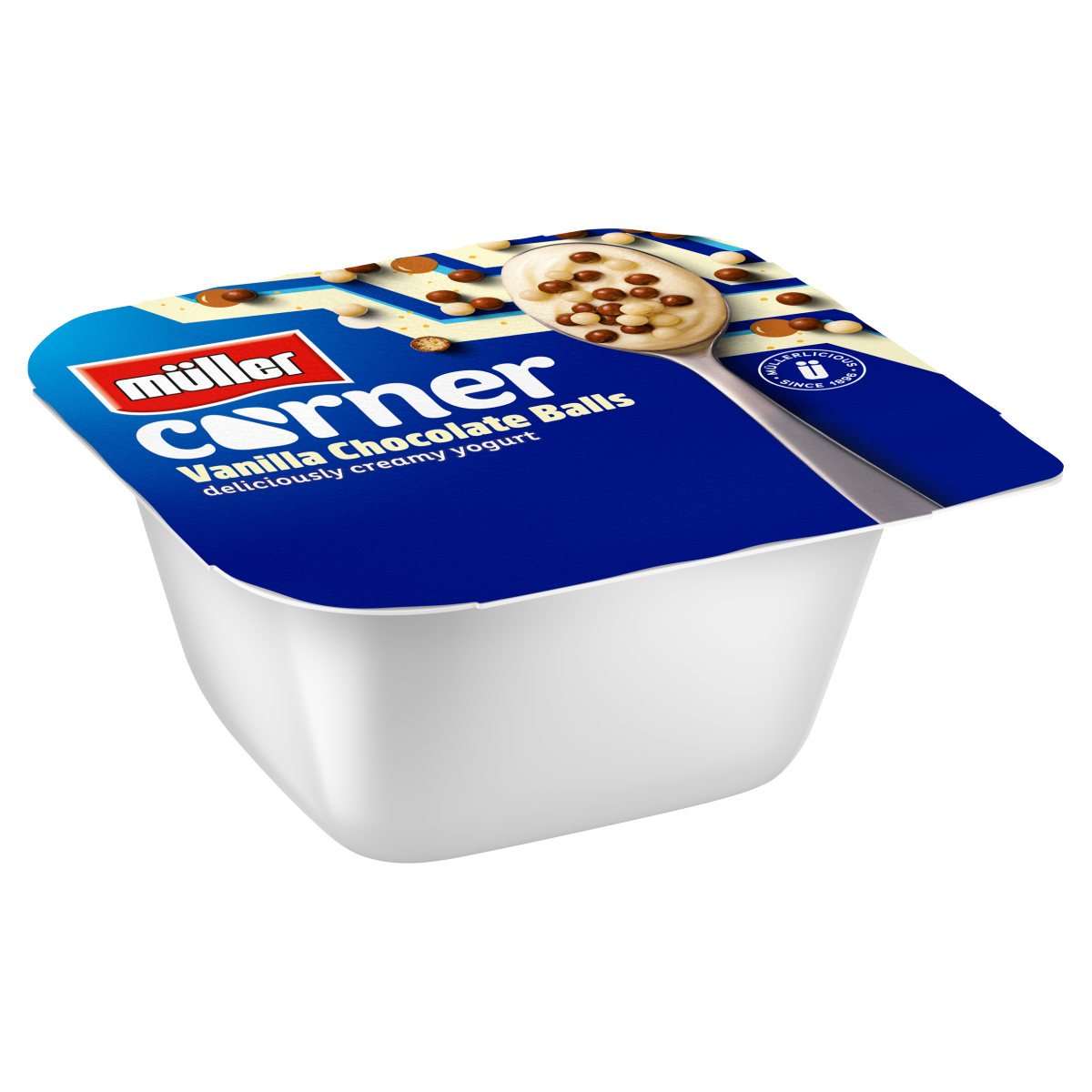 Müller Corner Vanilla Chocolate Balls 124g
