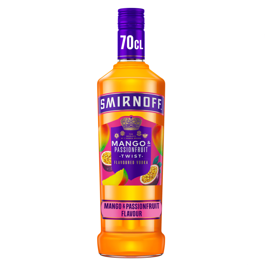 Smirnoff Mango & Passionfruit Twist Flavoured Spirit Drink 37.5% vol 70cl