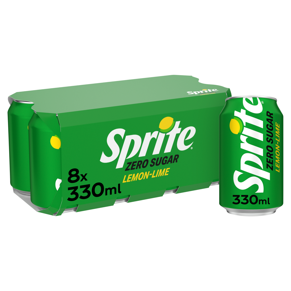 Sprite Zero Sugar Lemon Lime 8 x 330ml Cans