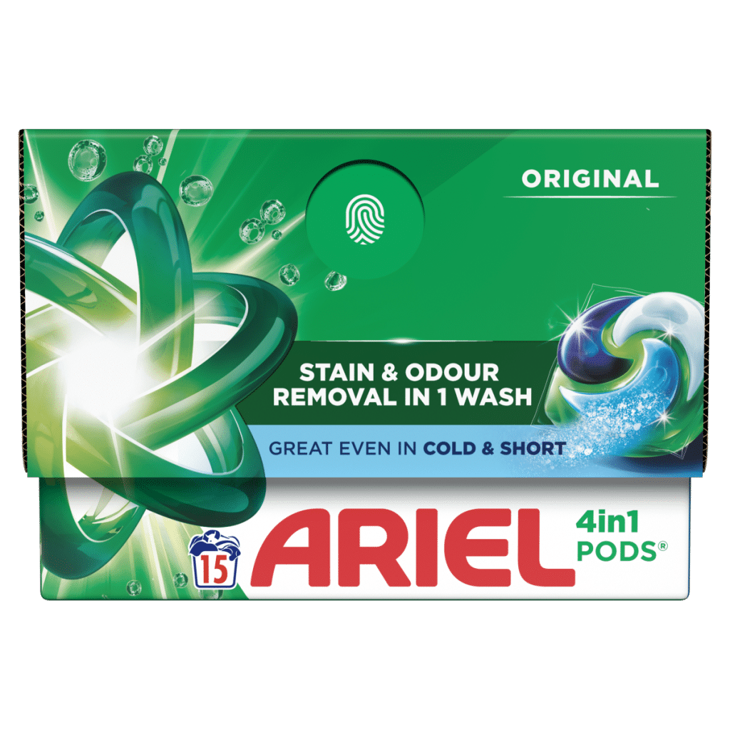 Ariel 4in1 PODS®, Washing Liquid Capsules 15 Washes