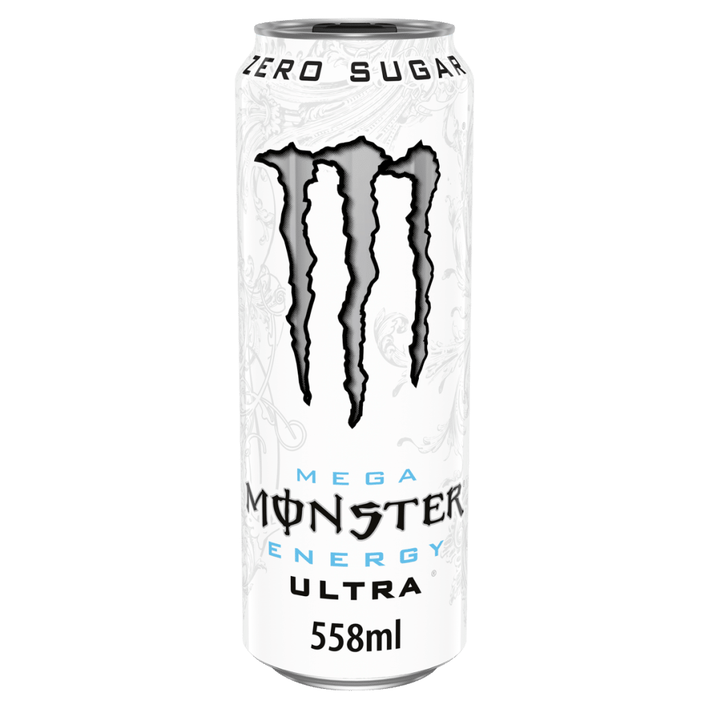 Monster Energy Drink Ultra Mega Zero Sugar 558ml Resealable Can