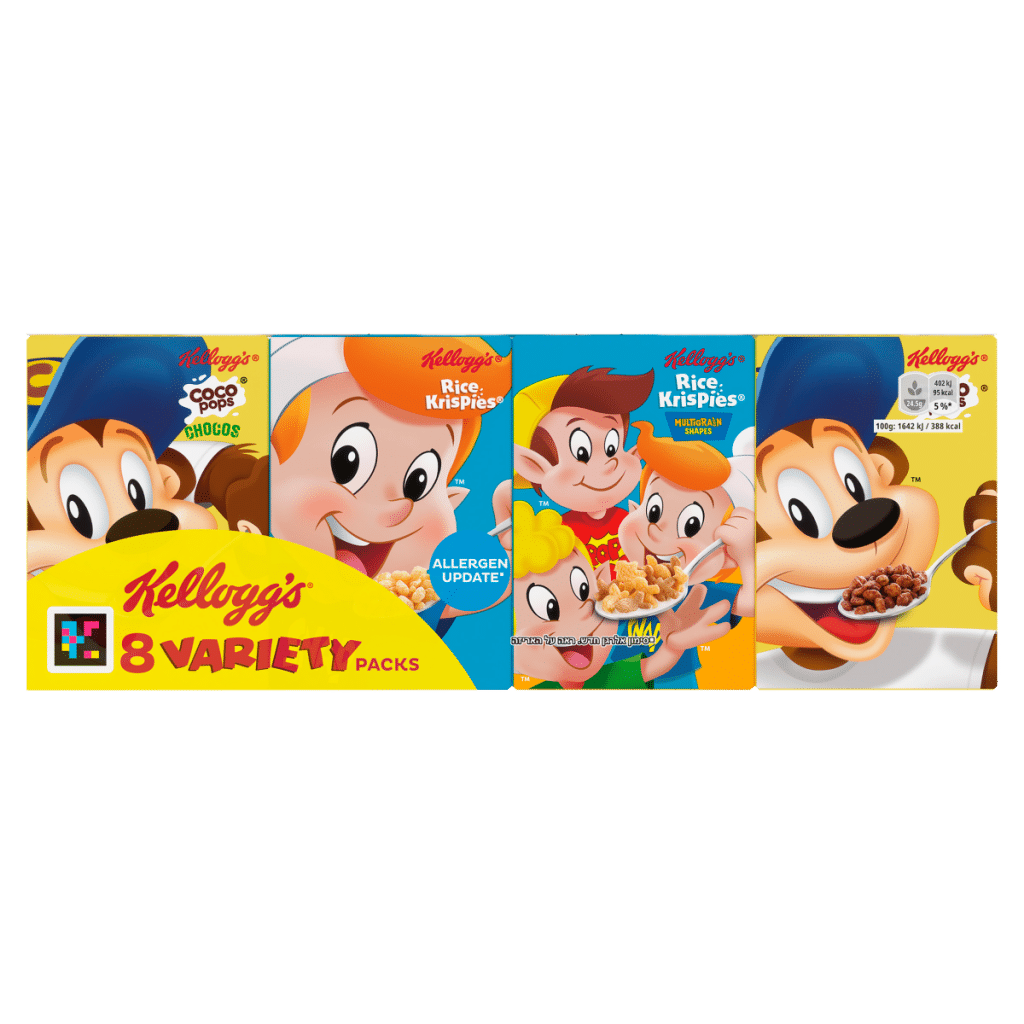 Kellogg’s 8 Variety Packs 196g