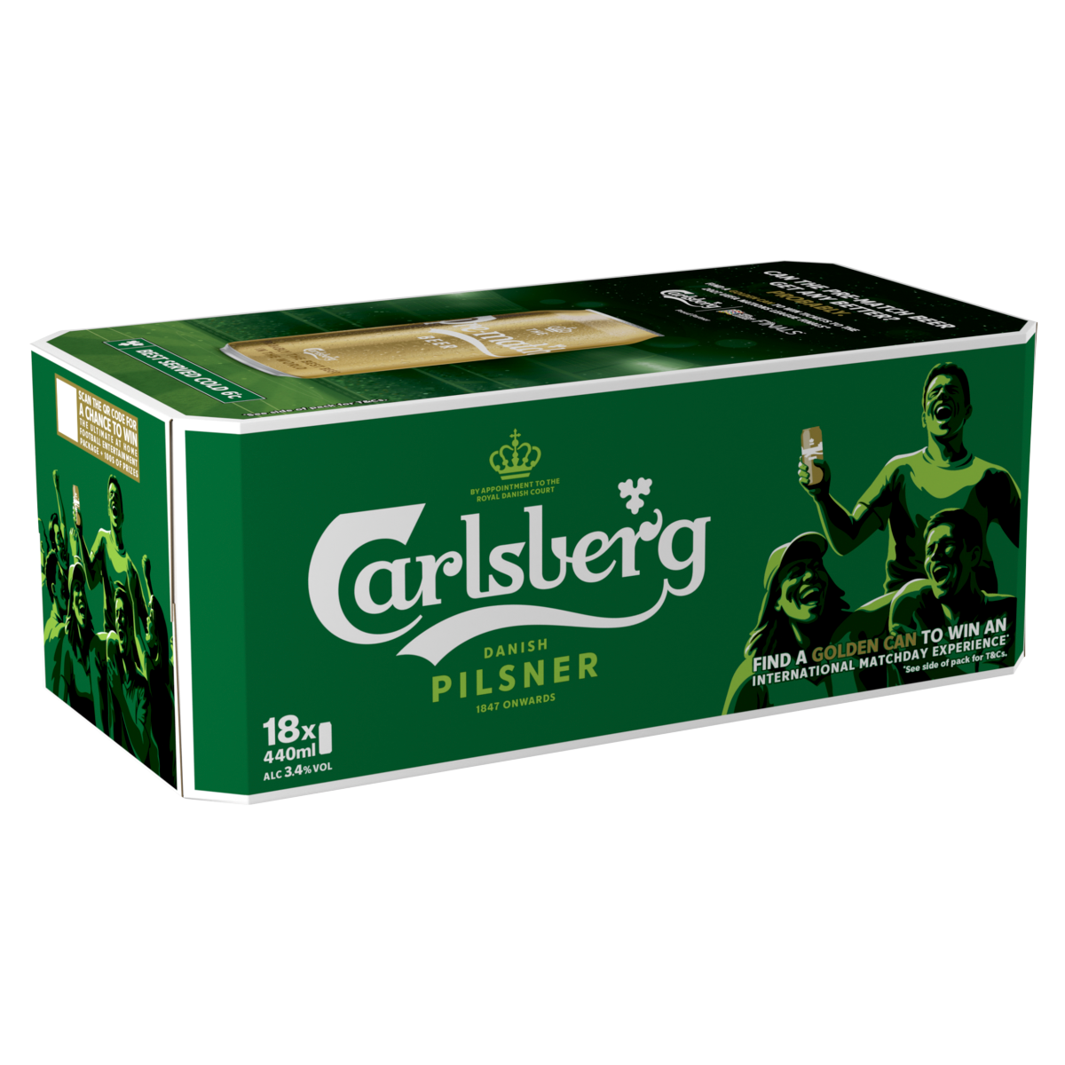 Carlsberg Danish Pilsner 18 x 440ml