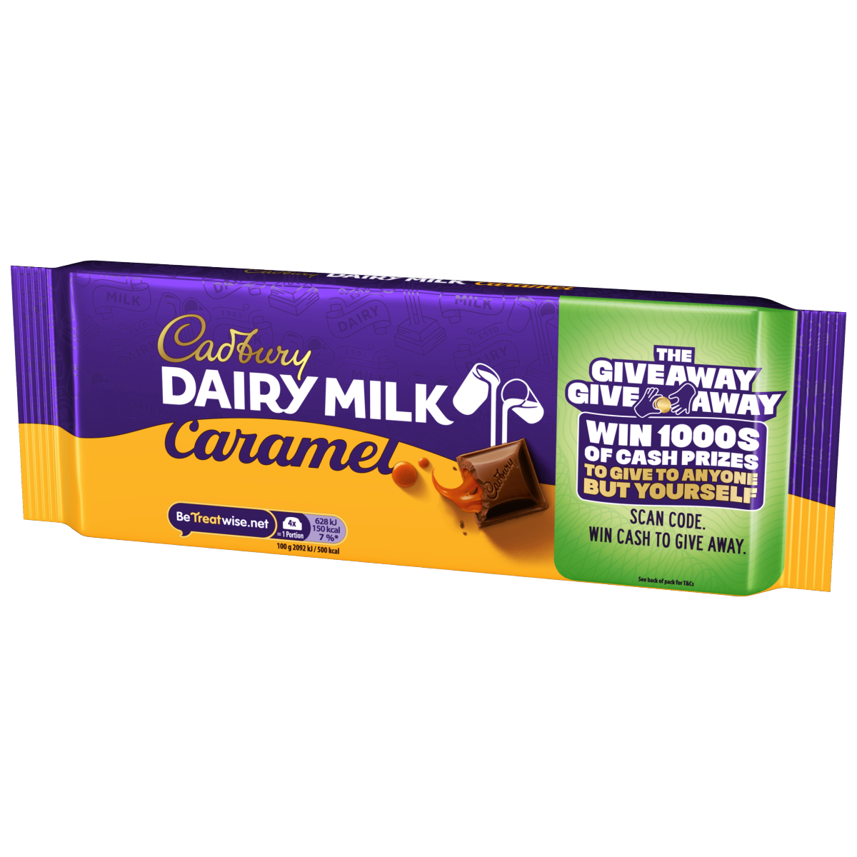 Cadbury Dairy Milk Caramel Chocolate Bar 180 g