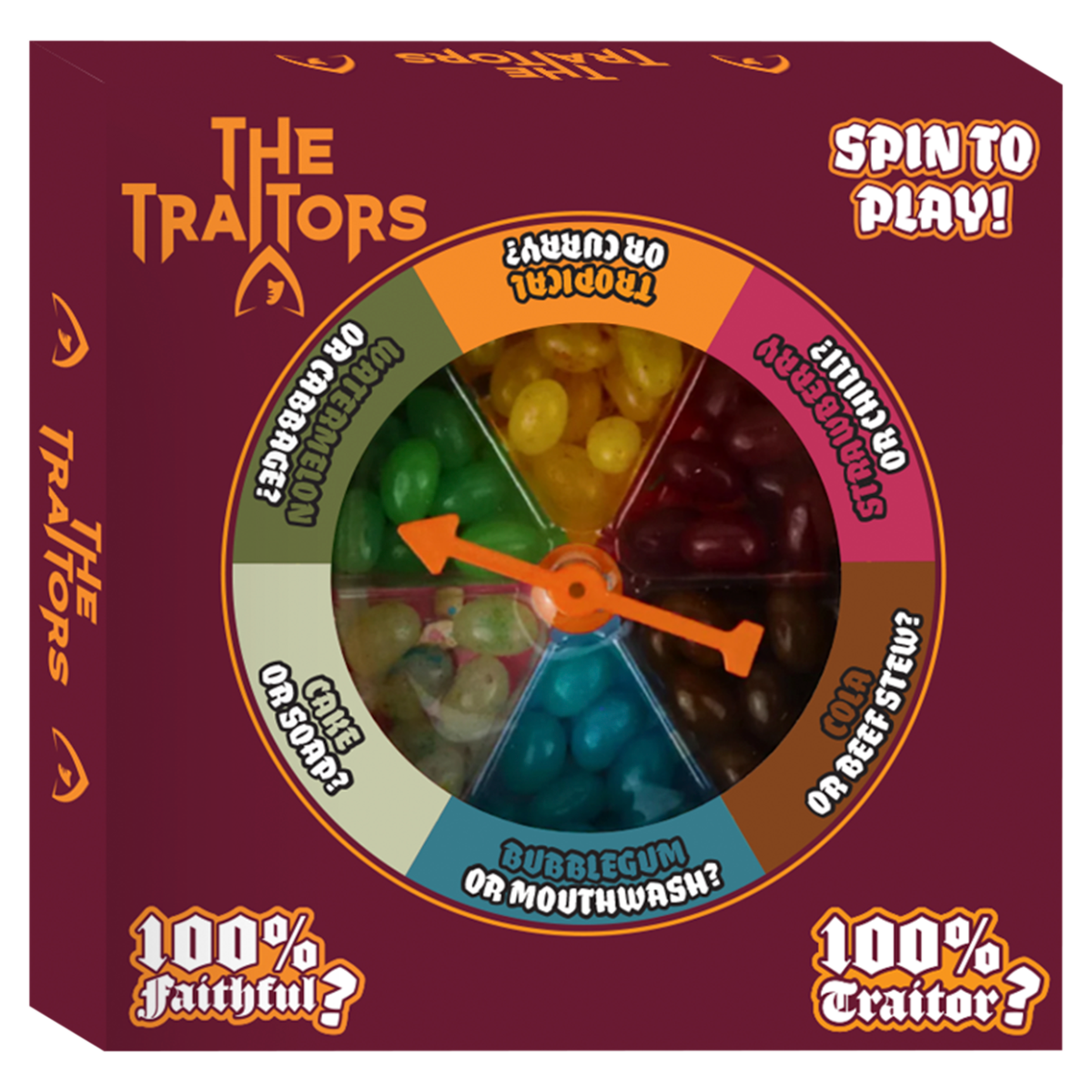 The Traitors Assorted Flavour Jelly Beans 100g