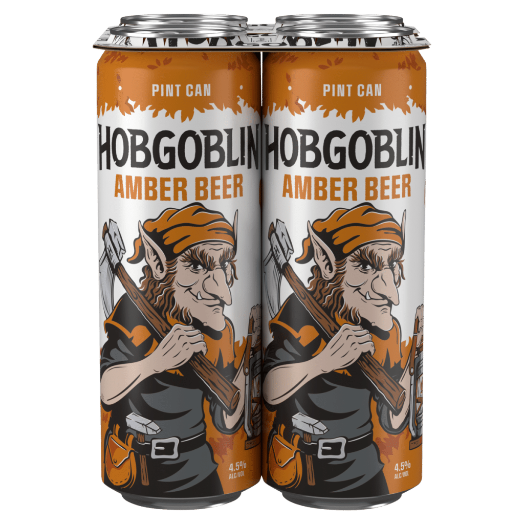 Hobgoblin Amber Beer 4 x 568ml