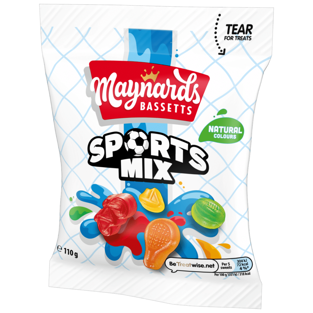 Maynards Bassetts Sports Mix Candy 110g