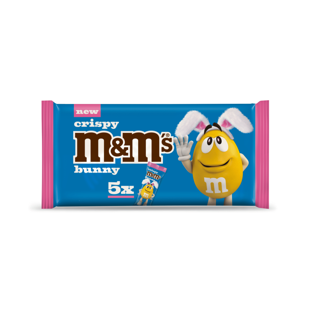 M&M’s Crispy Multipack Chocolate Easter Bunny 5 x 29g