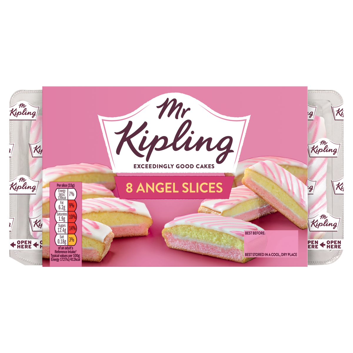 Mr Kipling 8 Angel Slices