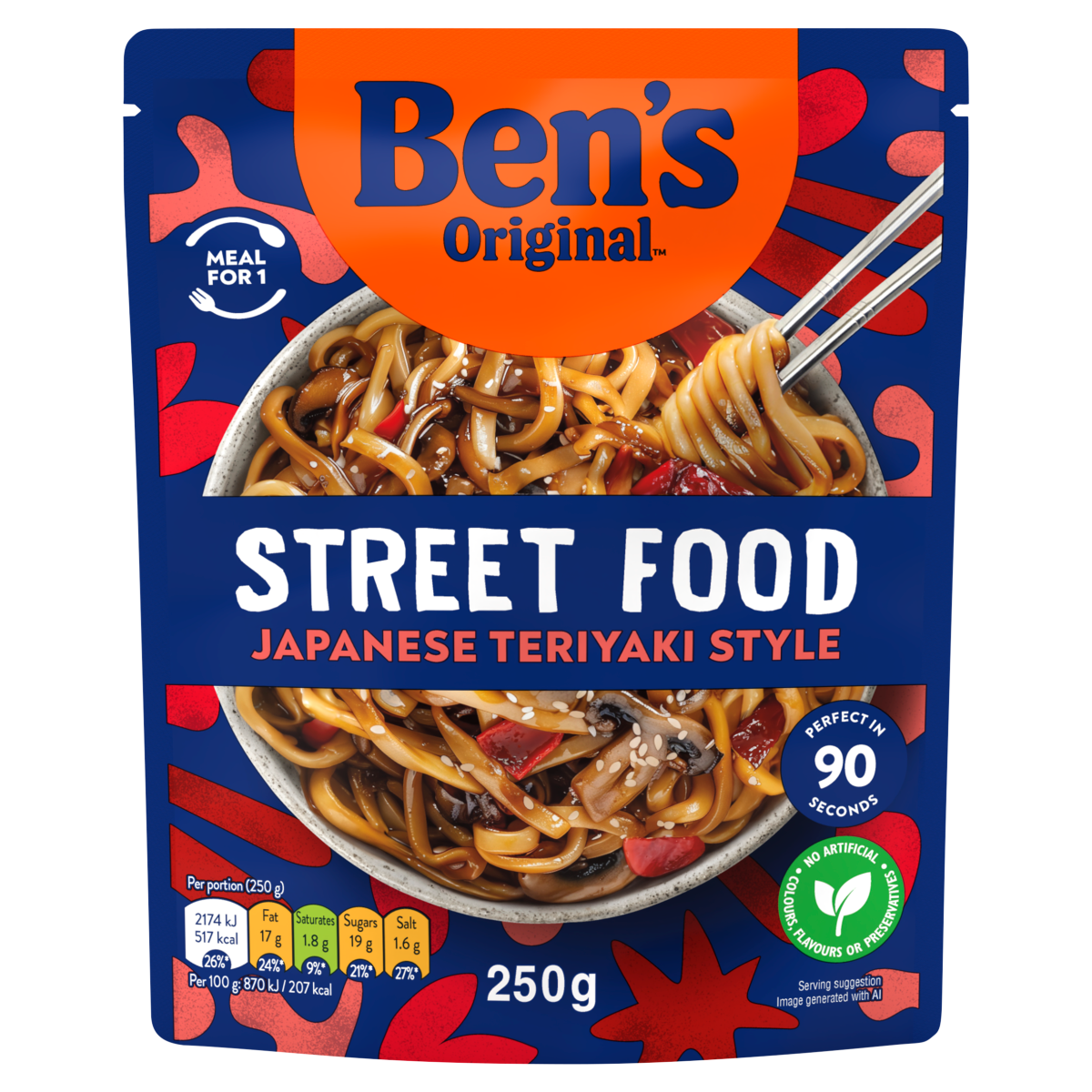 Ben’s Original Street Food Japanese Teriyaki Style 250g