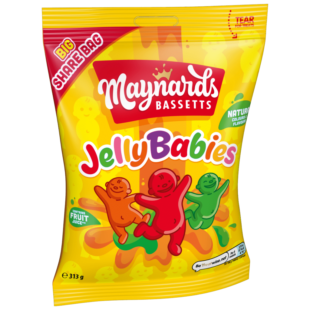 Maynards Bassetts Jelly Babies Candy 313g