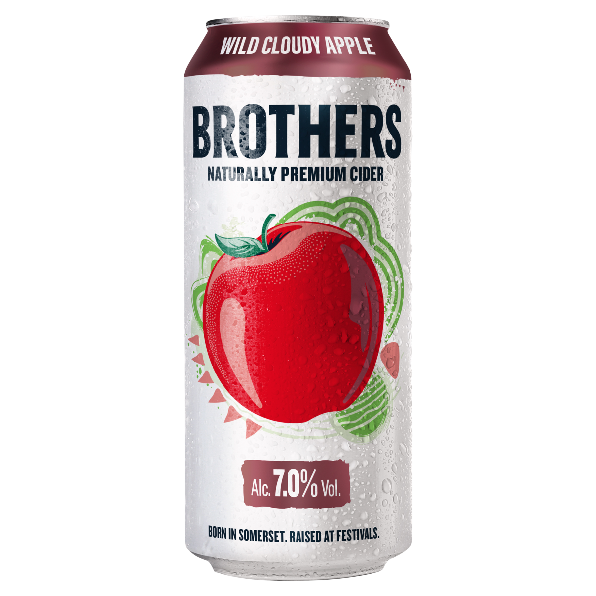Brothers Wild Cloudy Apple Naturally Premium Cider 500ml