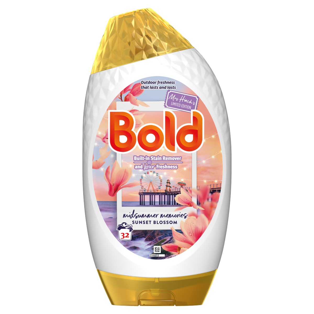 Bold Sunset Blossom Midsummer Memories Liquid Laundry Detergent Gel 32 Washes 1.056L