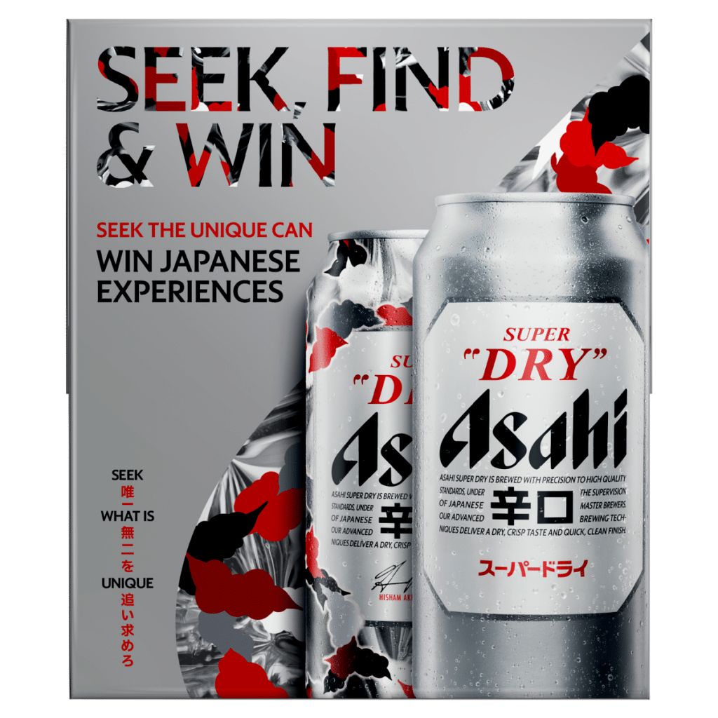Asahi Super Dry Beer 4 x 440ml