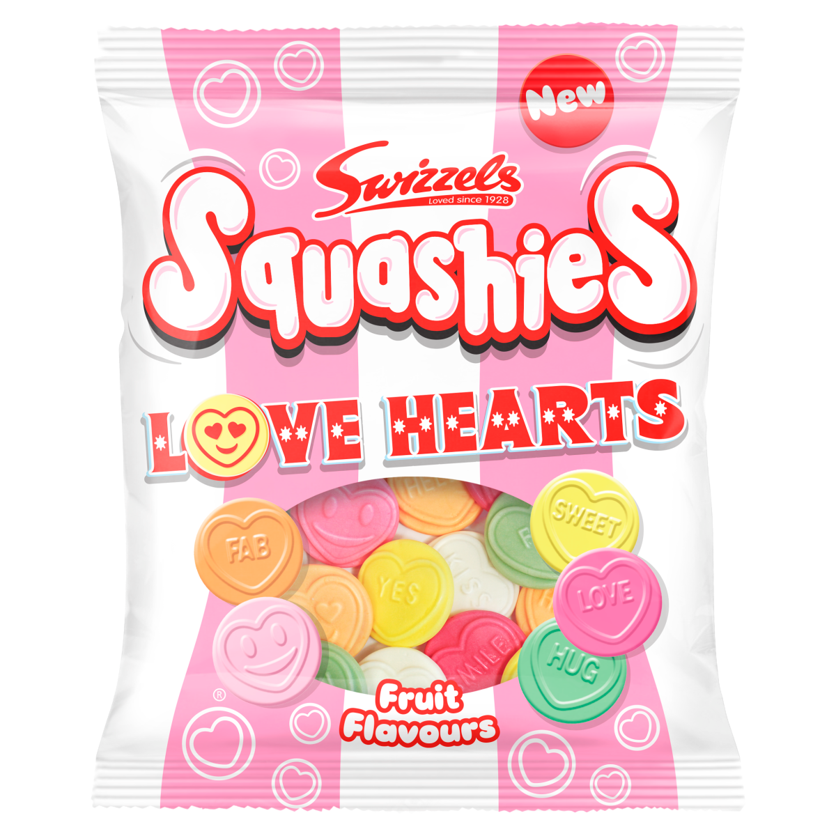Swizzels Fruit Flavours Squashies 140g