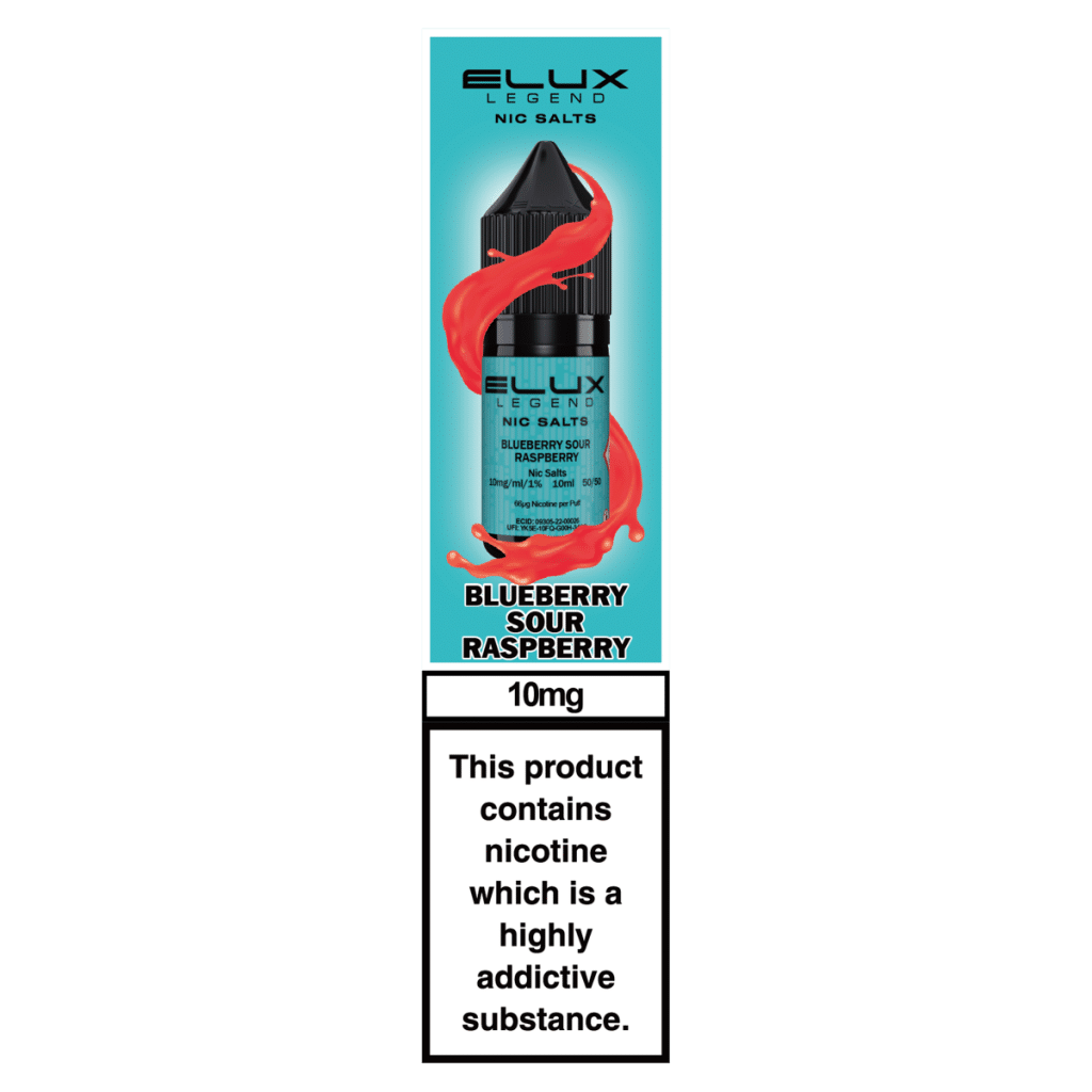 Elux Legend Nic Salts Blueberry Sour Raspberry 10mg