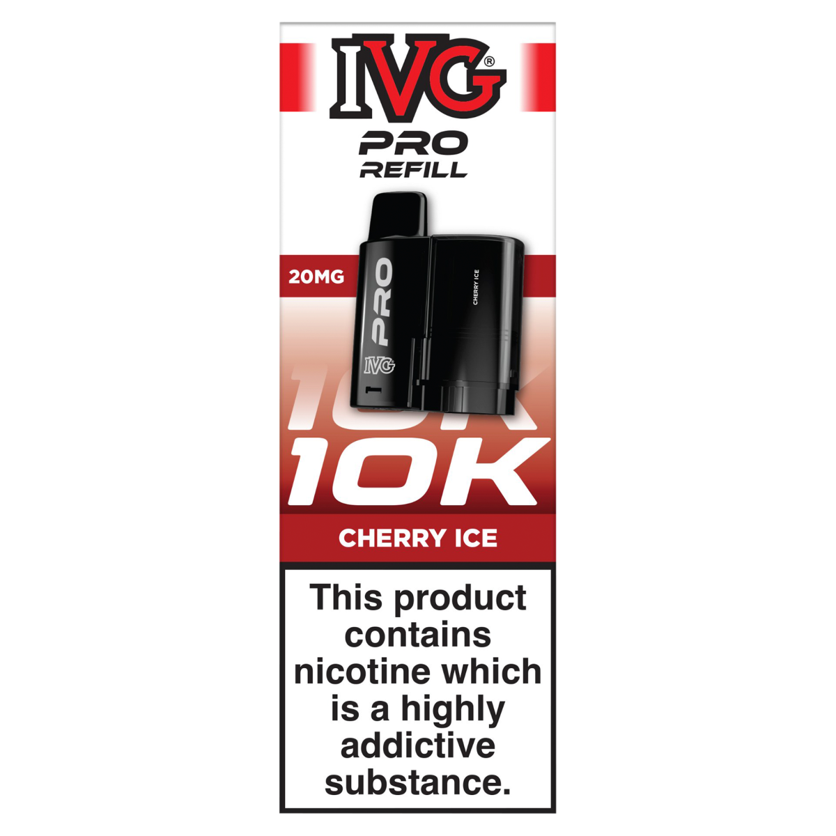 IVG Pro Refill Cherry Ice 20mg/ml