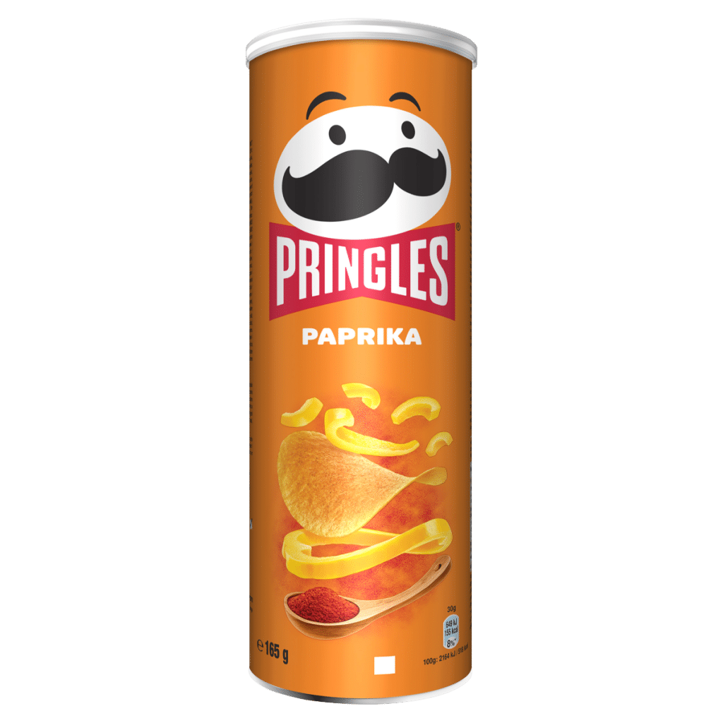 Pringles Paprika Sharing Crisps 165g