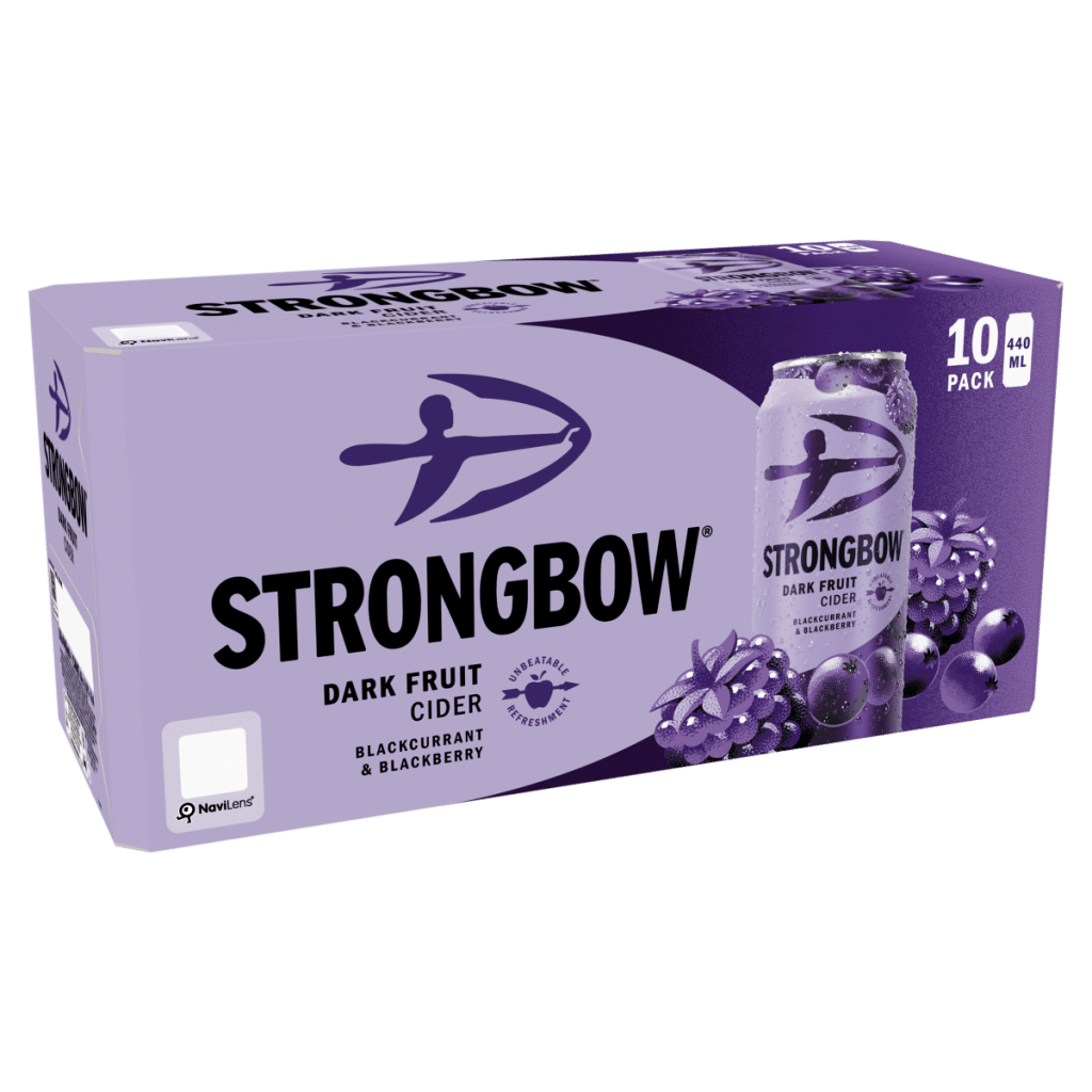 Strongbow Blackcurrant & Blackberry Dark Fruit Cider Cans 10 x 440ml