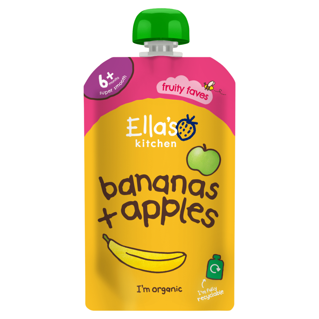 Ella’s Kitchen Bananas + Apples 6+ Months 120g