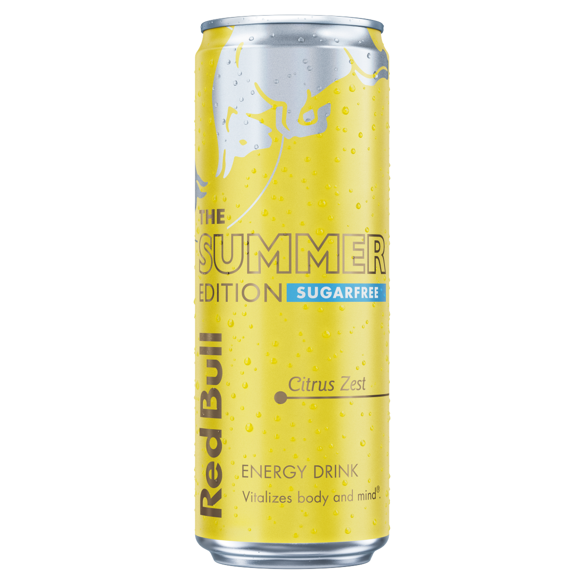 Red Bull The Summer Edition Sugarfree Citrus Zest Energy Drink 473ml