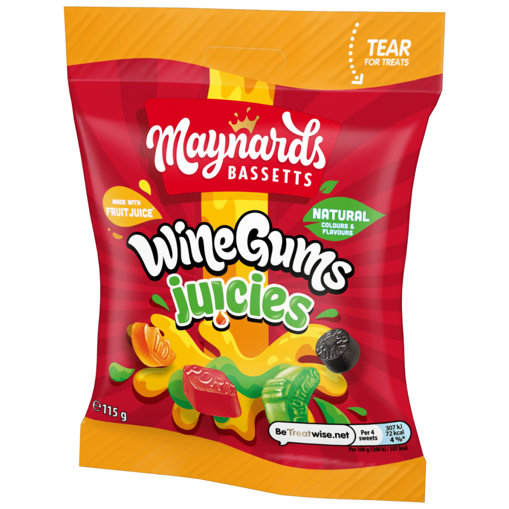 Maynards Bassetts Wine Gums Jelly 115g