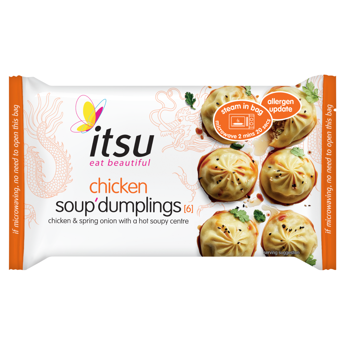 itsu Chicken Soup’ Dumplings 168g