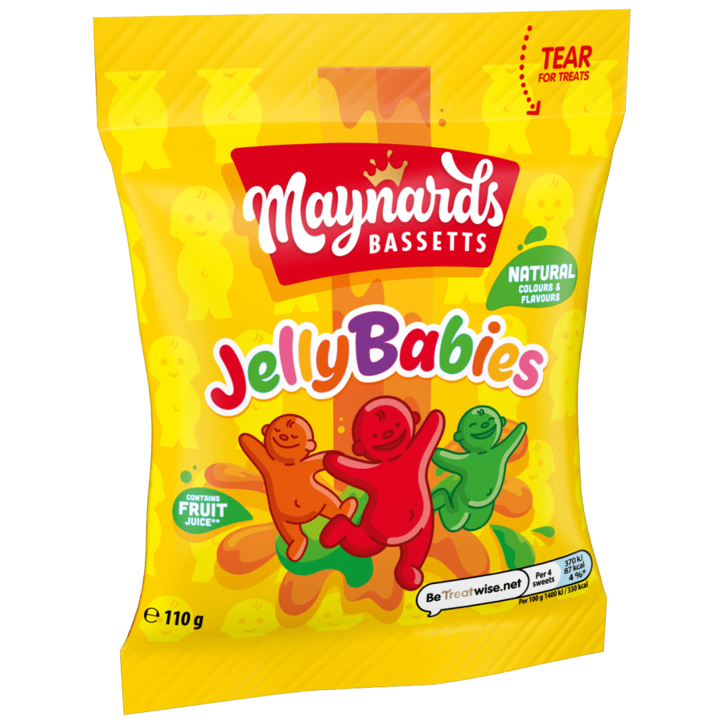 Maynards Bassetts Jelly Babies Candy 110g