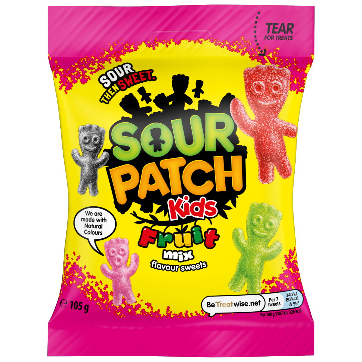 Sour Patch Kids Fruit Mix Candy 105g