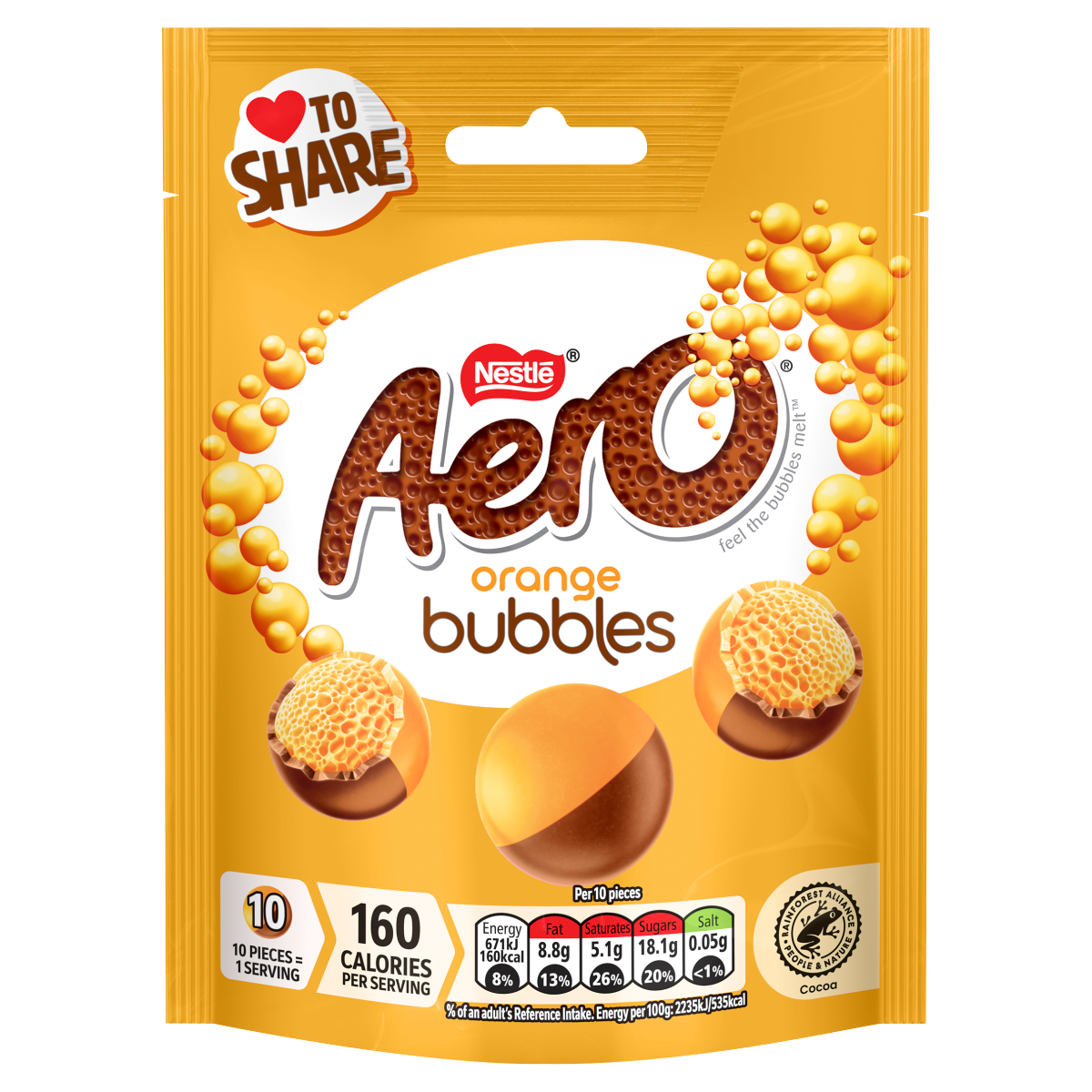 Aero Orange Bubbles 92g