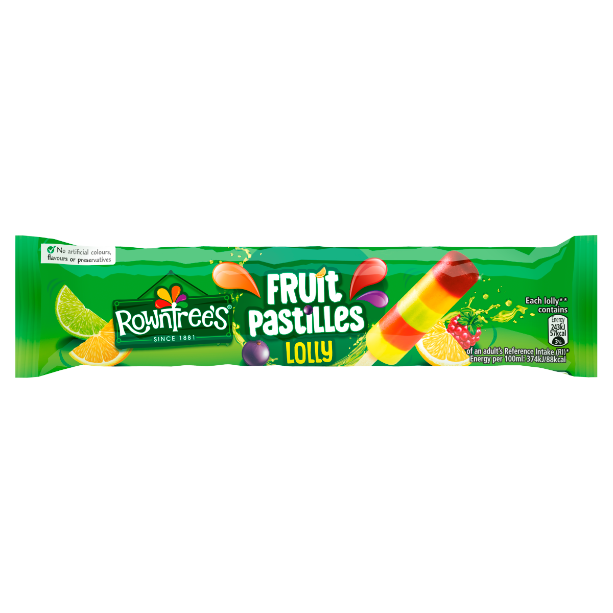 Rowntree’s Fruit Pastilles Ice Lollies 65ml
