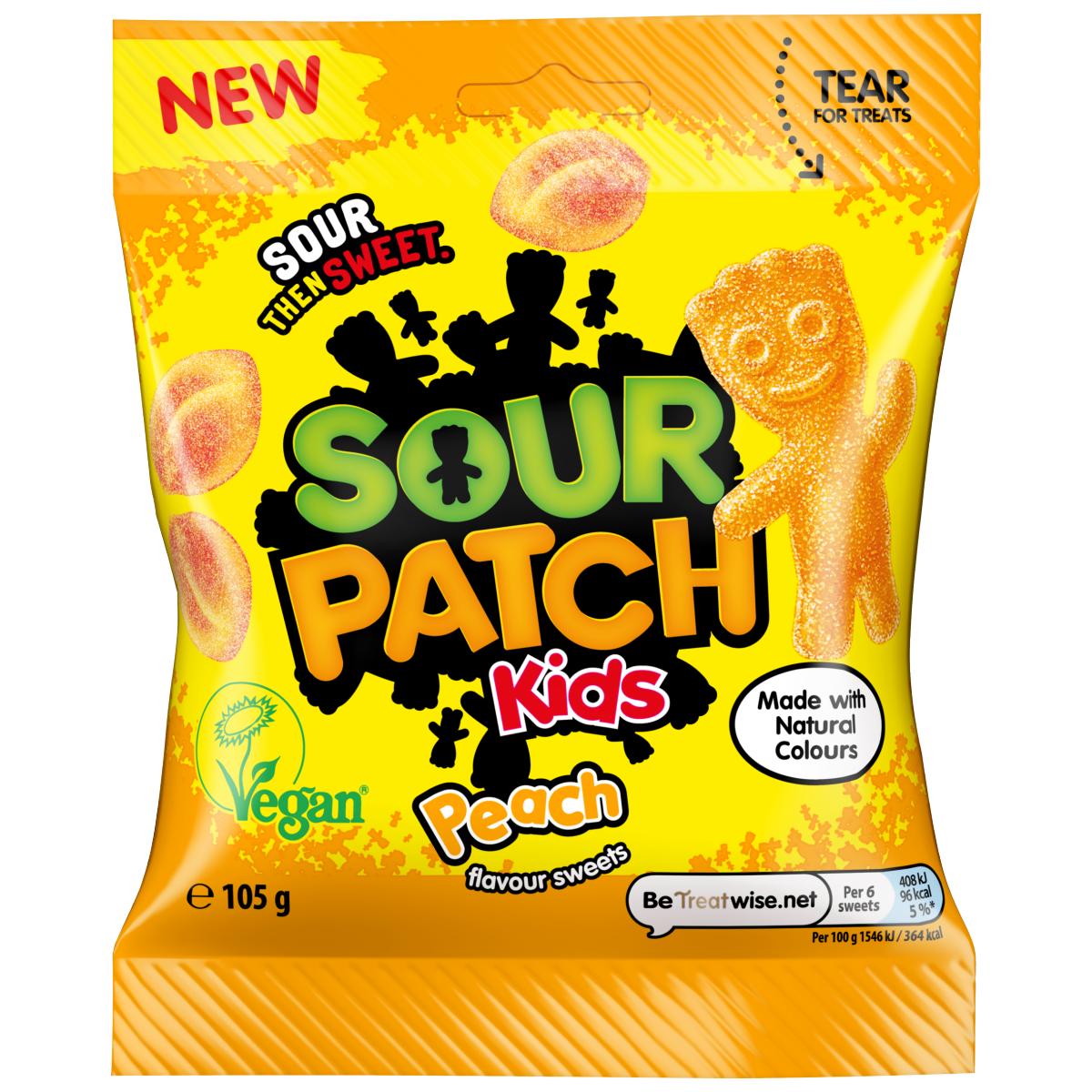 Sour Patch Kids Peach Candy 105g