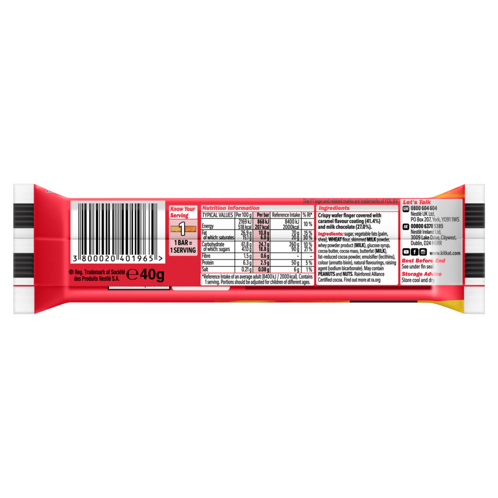 KitKat Chunky Caramel Flavour 40g