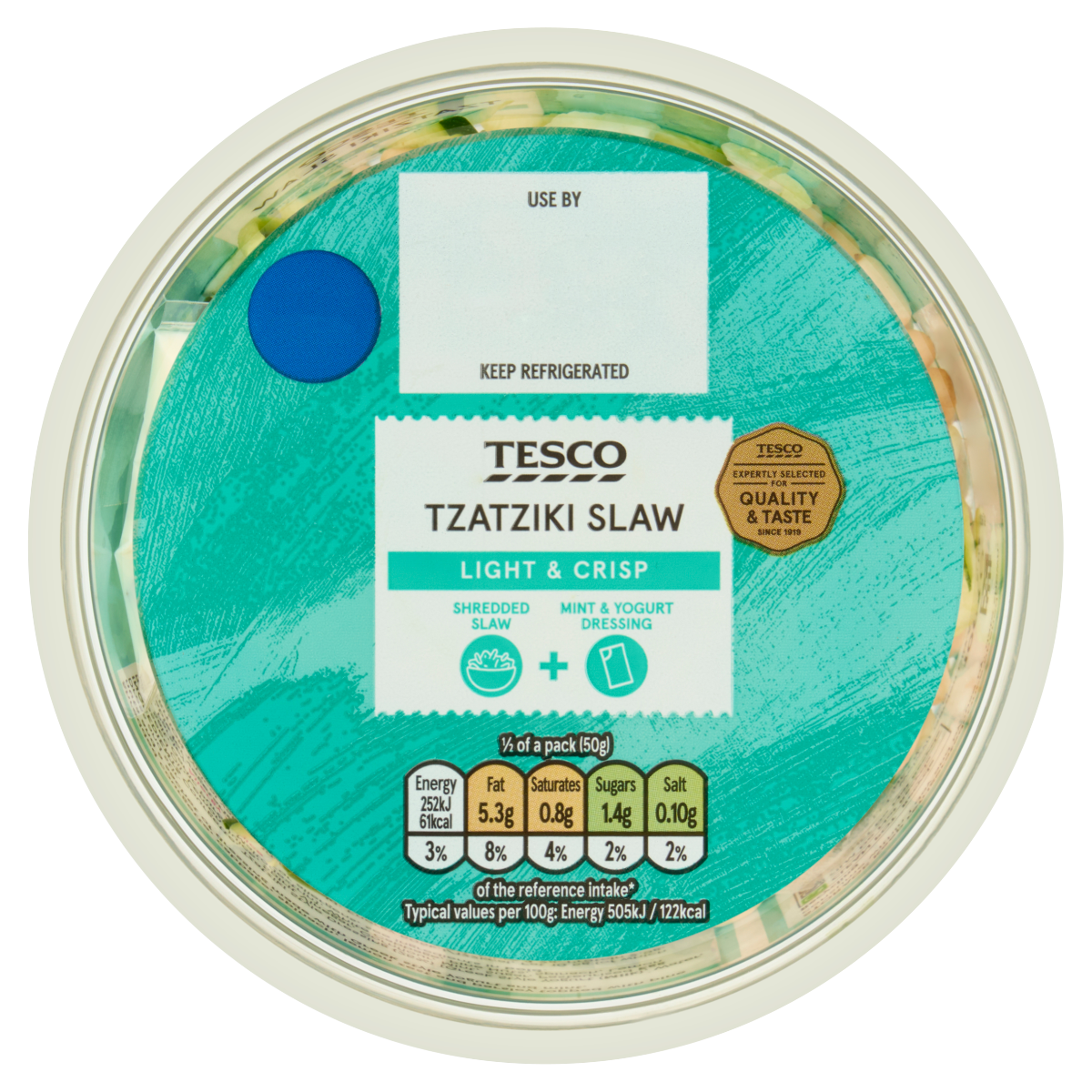 Tesco Tzatziki Slaw 100g