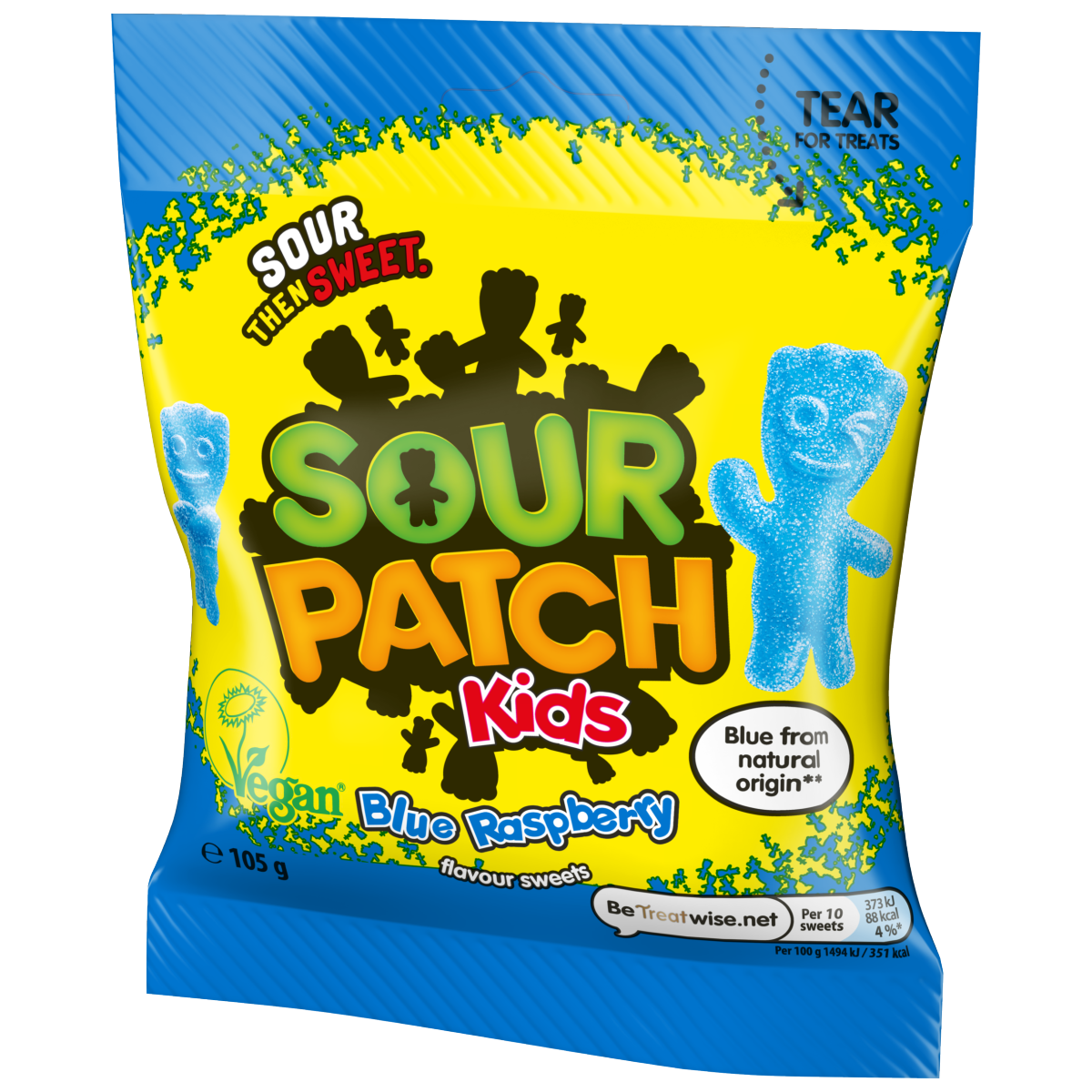 Sour Patch Kids Blue Raspberry Candy 105g