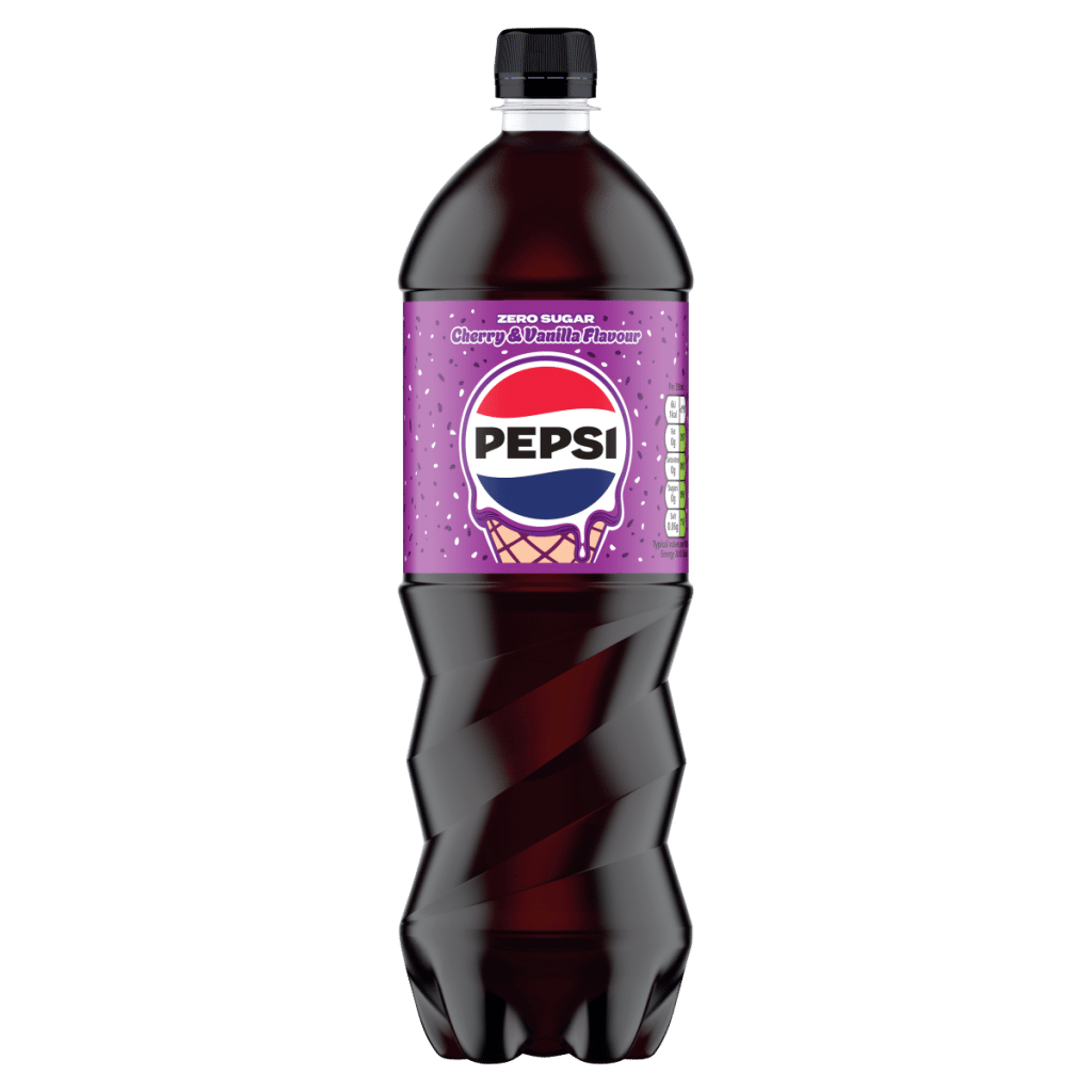 Pepsi Zero Sugar Cherry & Vanilla Flavour 1.25 Litres