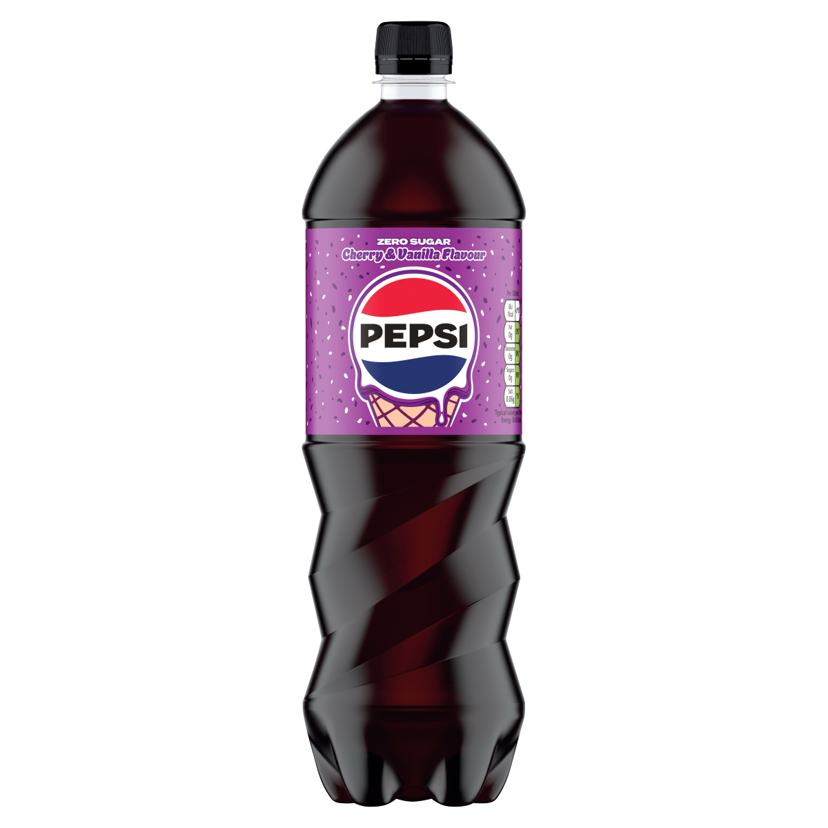 Pepsi Zero Sugar Cherry & Vanilla Flavour 1.25 Litres