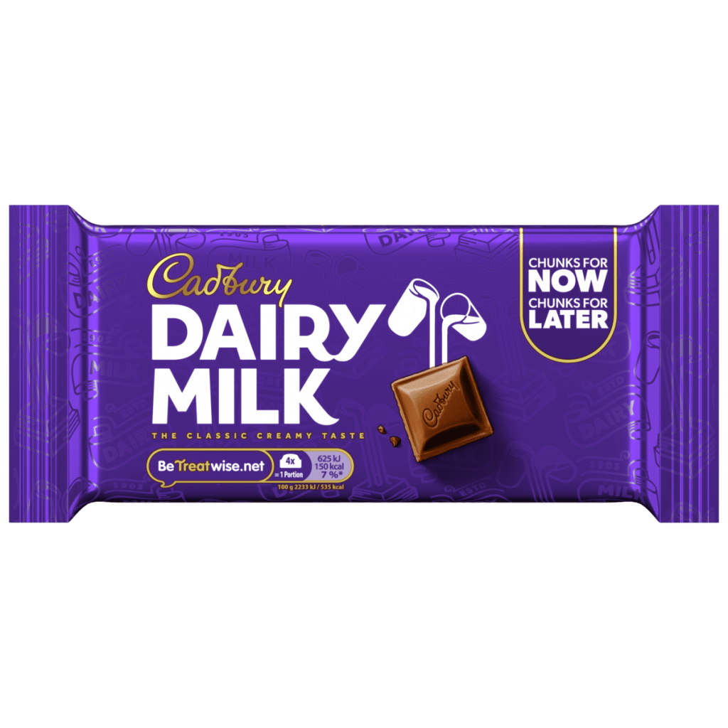 Cadbury Dairy Milk Chocolate Grab Pack 56 g
