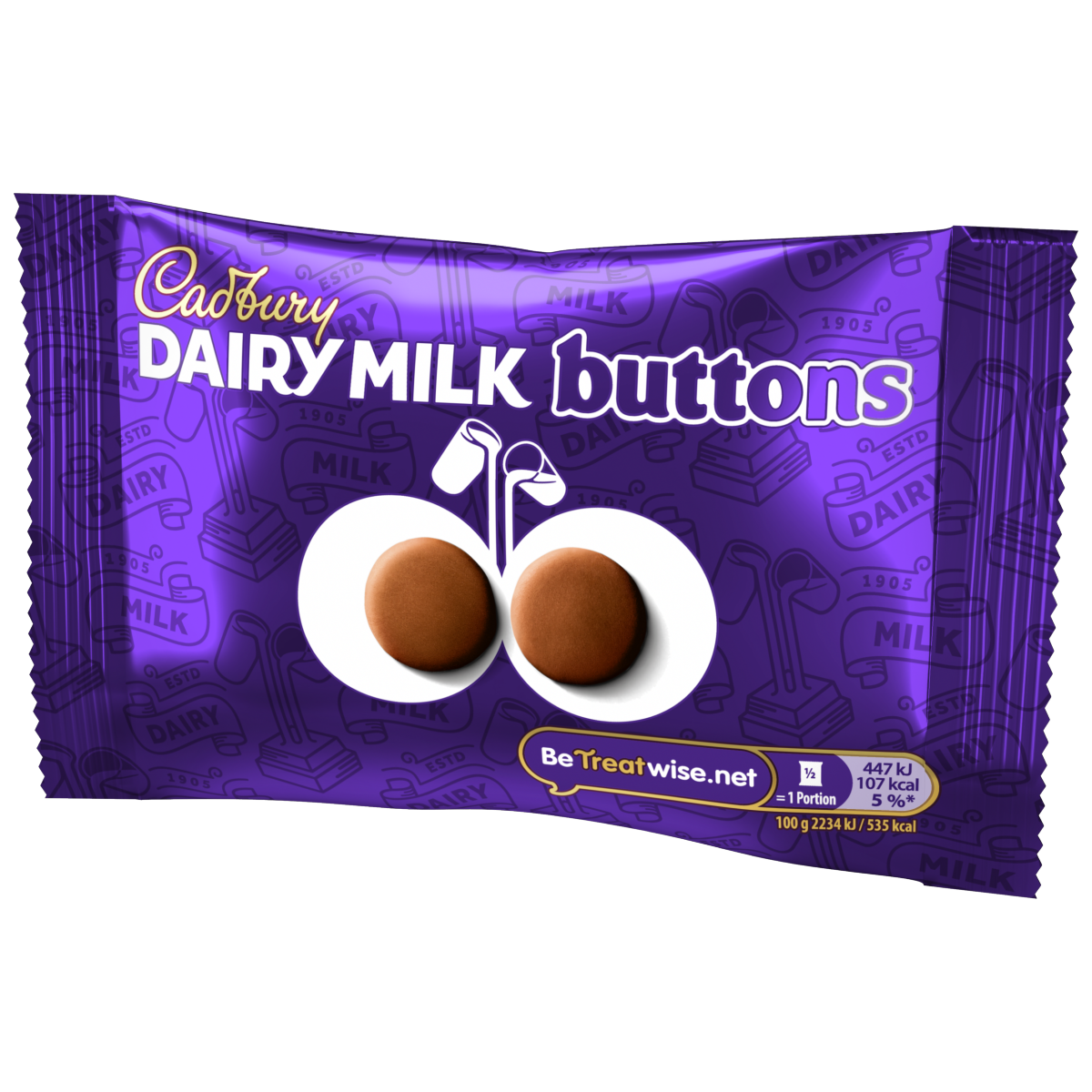 Cadbury Dairy Milk Chocolate Buttons Bag 40 g