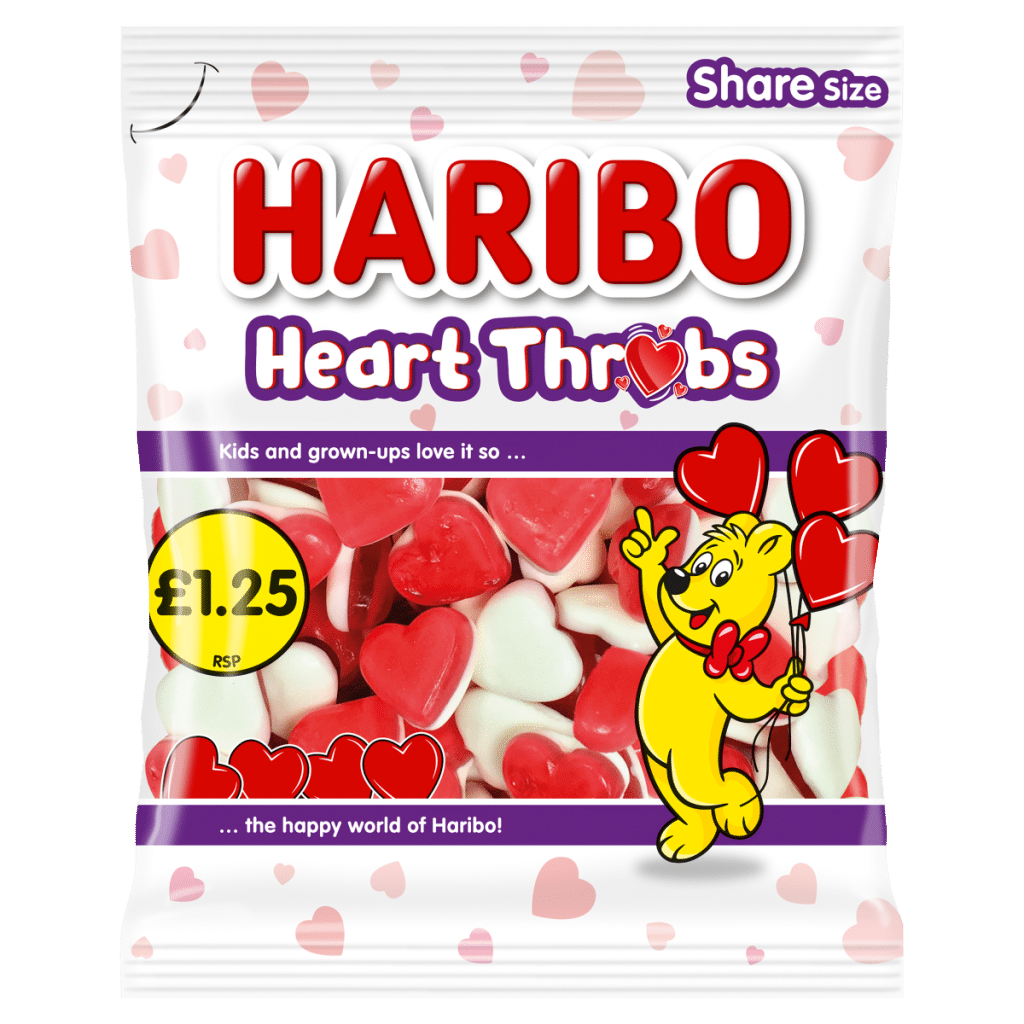 HARIBO Heart Throbs 140g