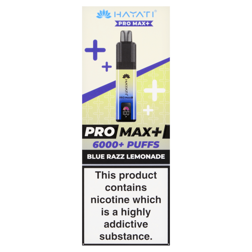 Hayati Pro Max+ Blue Razz Lemonade 20mg