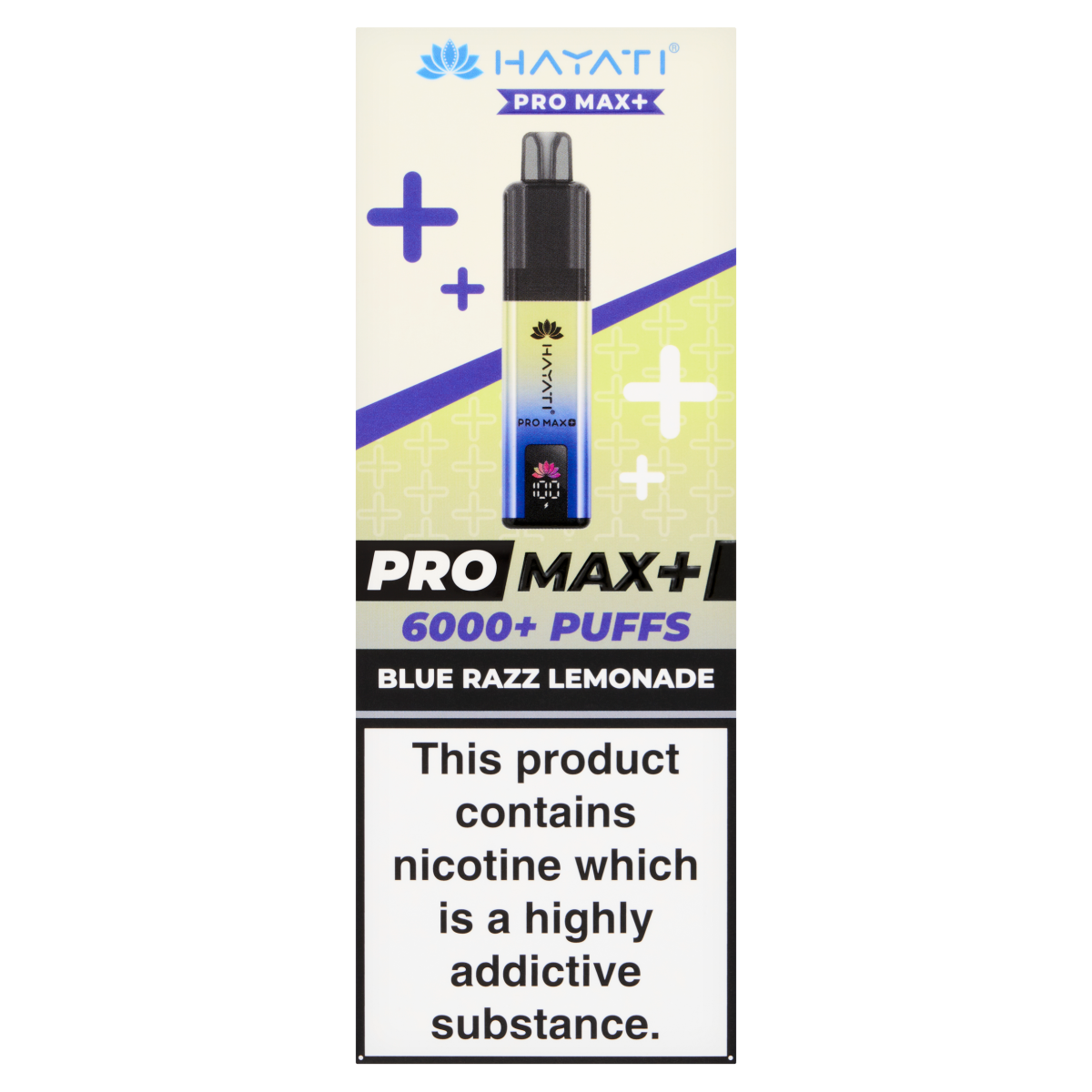 Hayati Pro Max+ Blue Razz Lemonade 20mg