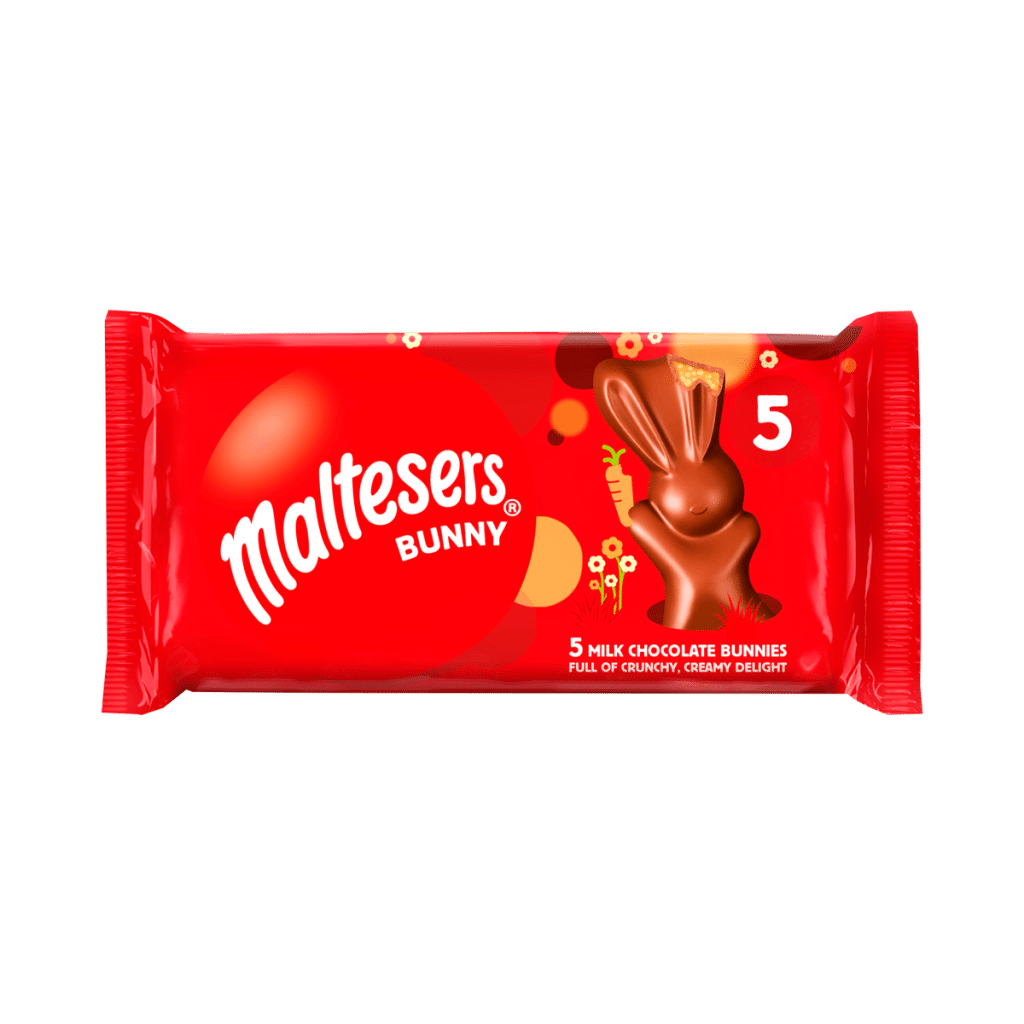Maltesers Multipack Chocolate Bunny 5 x 29g
