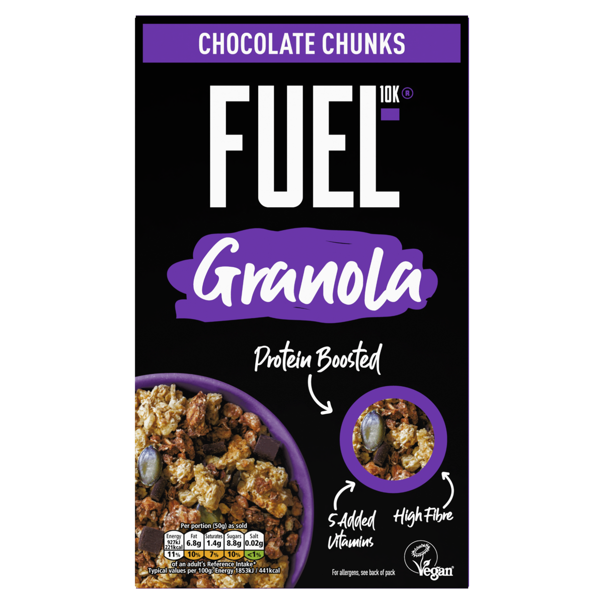 Fuel10K Chocolate Chunks Granola 400g
